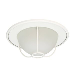 Svítidlo Hunter bílá opálová kov/sklo