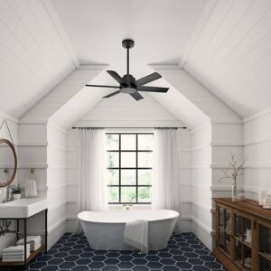 Svítidlo Hunter černý matný ocel válcovaná za studena/plast