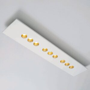 Svítidlo ICONE bílá/zlatá hliník