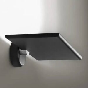 Svítidlo ICONE černá/stříbrná hliník