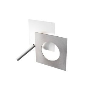 Svítidlo ICONE bílá/hliník satinovaný hliník