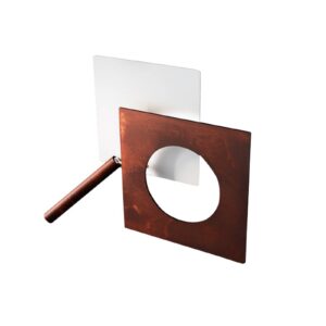 Svítidlo ICONE bílá/rezavá hliník