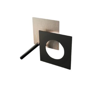 Svítidlo ICONE ecrù/černá hliník