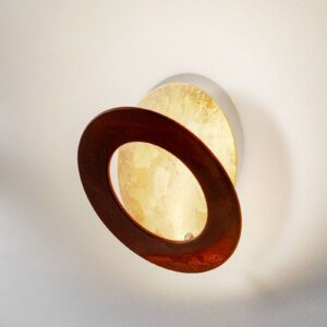 Svítidlo ICONE pozlátko/rezavá hliník