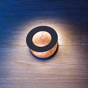 Svítidlo ICONE lístková měď/černá hliník