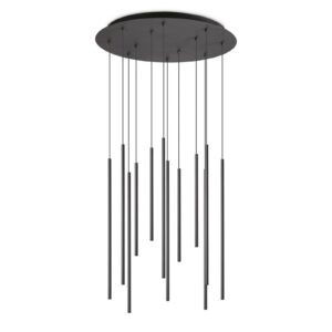 Svítidlo Ideallux matná černá kov