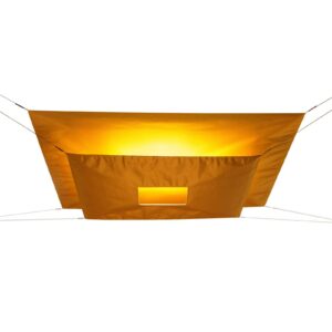 Svítidlo Ingo Maurer zlatý papír/hliník