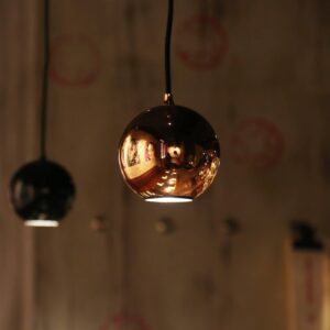 Svítidlo Innermost lesklá černá nerezová ocel