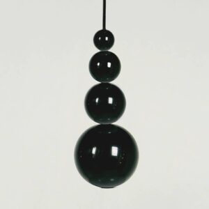 Svítidlo Innermost černá ocel