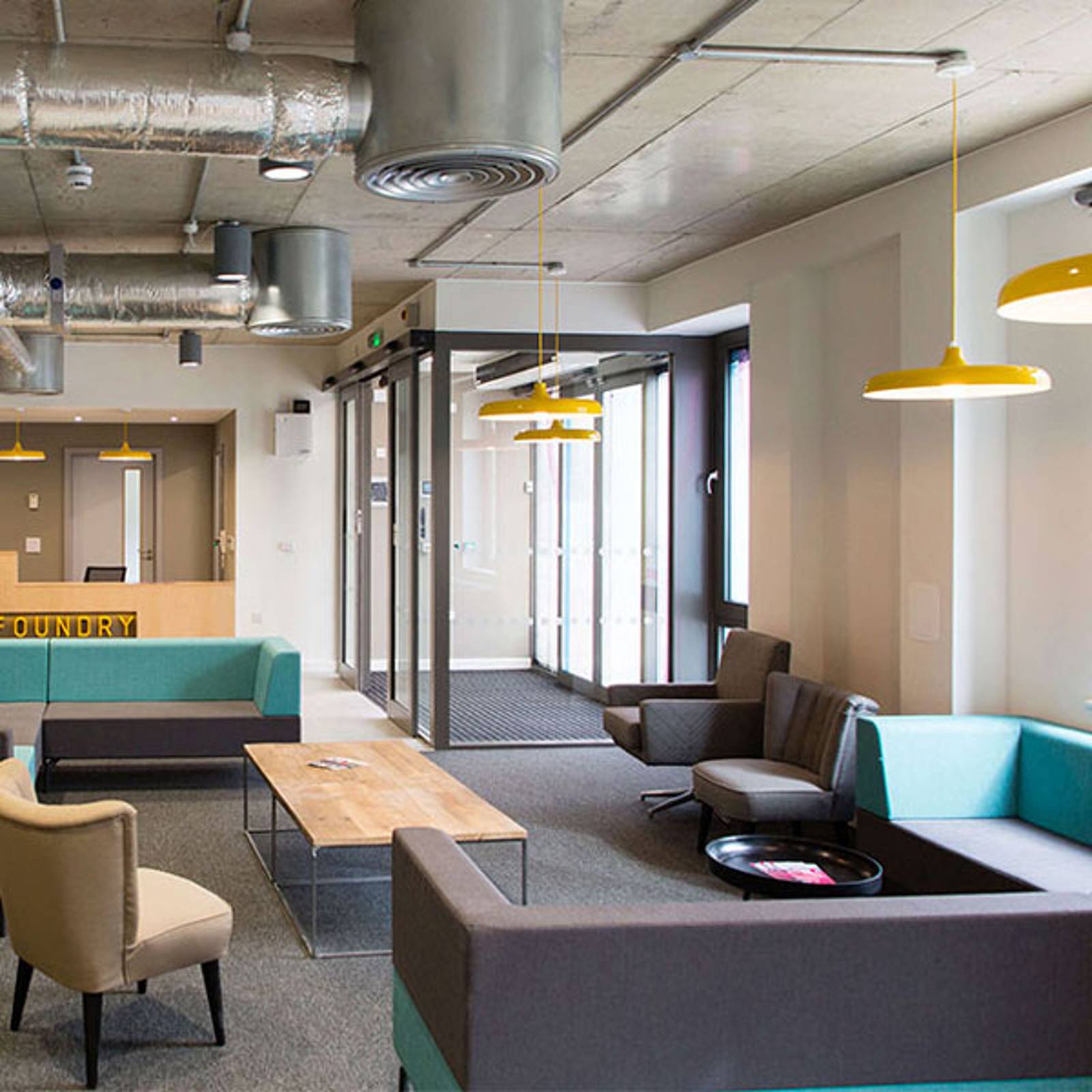 Innermost Portobello závěsné světlo Ø 49cm žluté, Obývací pokoj / jídelna, hliník, E27, 100W, K: 13cm - Image 3