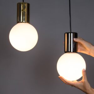 Svítidlo Innermost antracitová/bílá ocel/sklo