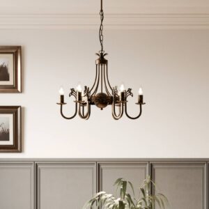 Svítidlo Jupiter mosaz tmavá patinovaná kov