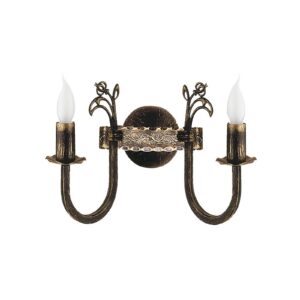 Svítidlo Jupiter mosaz tmavá patinovaná kov