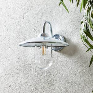 Svítidlo K.S. Verlichting ocelově šedá/čirá galvanizovaná ocel/sklo