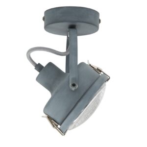 Svítidlo K.S. Verlichting šedá kov