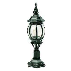 Svítidlo K.S. Verlichting tmavě zelená/čirá hliník/sklo