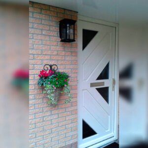 Svítidlo K.S. Verlichting černý/transparentní hliník/sklo