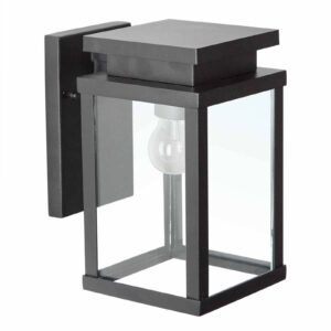 Svítidlo K.S. Verlichting černá/čirá hliník/sklo