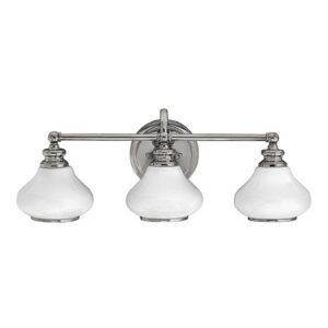 Svítidlo KICHLER chrom leštěný/opálová kov/opálové sklo