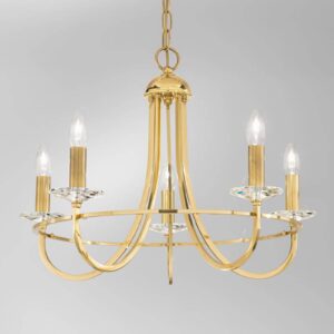 Svítidlo KOLARZ anglická mosaz/čirá kov/křišťálové sklo OPTIC® KOLARZ® Crystal