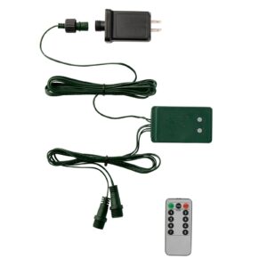 Svítidlo Kaemingk černá/zelená plast