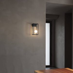 Svítidlo Karman černá/bílá hliník/sklo