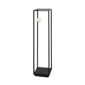 Svítidlo Karman černá/bílá hliník/sklo