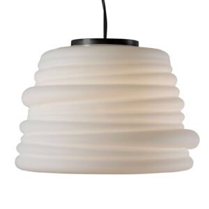 Svítidlo Karman ledově bílá sklo/kov