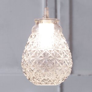 Svítidlo Karman čirá sklo/kov