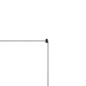 Svítidlo Karman matná černá hliník/kov