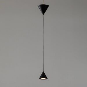 Svítidlo Karman matná černá/bílá hliník/sádra