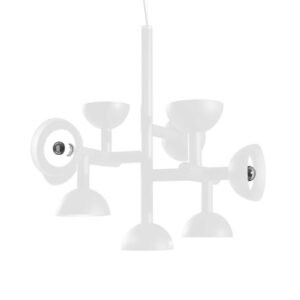 Svítidlo Karman matná bílá hliník/kov