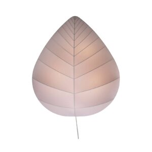 Svítidlo Karman bílé umělé vlákno/ocel