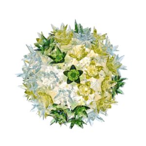 Svítidlo Kartell zelený termoplastický technopolymer