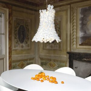 Svítidlo Kartell bílá termoplastický technopolymer