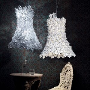 Svítidlo Kartell transparentní termoplastický technopolymer