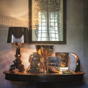 Svítidlo Kartell měď plast