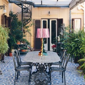 Svítidlo Kartell růžová/multicolor plast