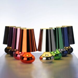 Svítidlo Kartell modrá kovová ABS