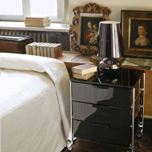 Svítidlo Kartell platinová metalíza ABS