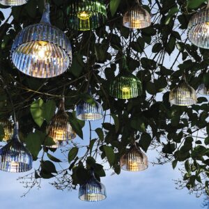 Svítidlo Kartell zelený polykarbonát