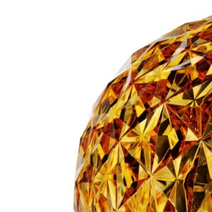 Svítidlo Kartell žlutý termoplastický technopolymer