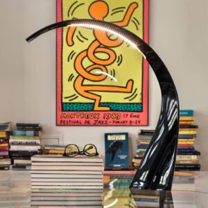 Svítidlo Kartell lesklá černá PMMA