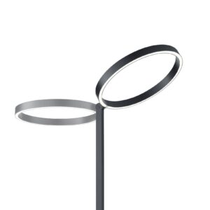 Svítidlo Knapstein černá hliník/akryl