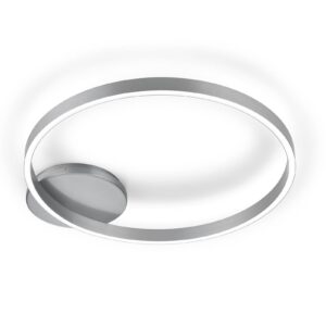 Svítidlo Knapstein niklová matná hliník/akryl