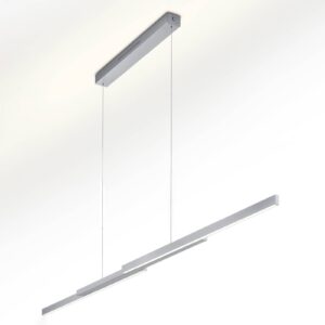 Svítidlo Knapstein matný nikl hliník/akryl