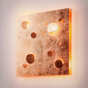 Svítidlo Knikerboker měď ocel