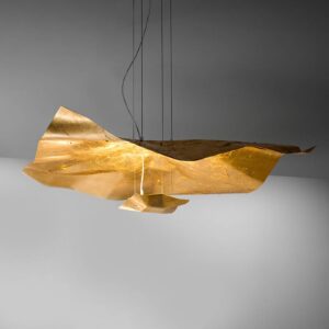 Svítidlo Knikerboker zlatá ocel