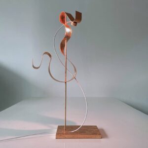 Svítidlo Knikerboker lístková měď ocel