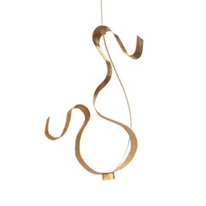 Svítidlo Knikerboker zlatý ocel